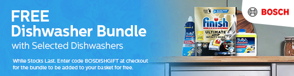 Bosch - Free Dishwasher Bundle With Selected Dishwashers - While Stocks Last