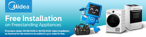 [HP]Midea - Free Installation on Freestanding Appliances - 30.06.2026