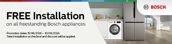 [HP]Bosch - Free Installation on all Bosch Freestanding Appliances - 30.06.2026
