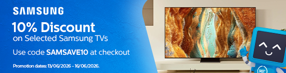Samsung - 10% Discount on Selected TVs - 16.06.2026