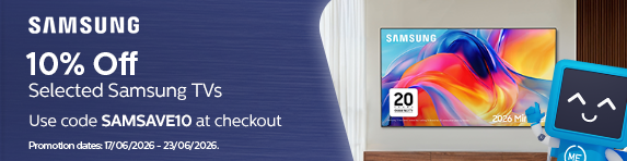 Samsung - 10% Discount on Selected TVs - 23.06.2026