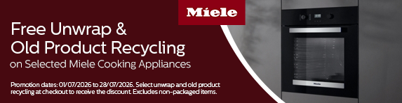 Miele - Free Unwrap and Old Product Recycling with Selected Cooking Appliances - 28.07.2026