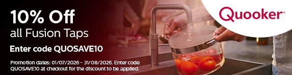 Quooker - 10% Discount on all Fusion Taps - 31.08.2026
