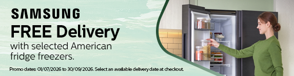 [HP]Samsung - Free Delivery on Selected Samsung American Fridge Freezers - 30.09.2026
