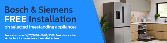 [HP]Bosch and Siemens - Free Installation on Selected Freestanding Appliances - 11.08.2026