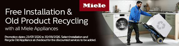 [HP]Miele - Free Installation and Recycling with all Miele Appliances - 30.09.2026