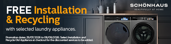 Schonhaus - Free Installation and Recycling with Selected Laundry - 08.09.2026