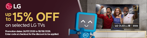 [HP]LG - Up to 15% Discount on Selected TVs - 18.08.2026