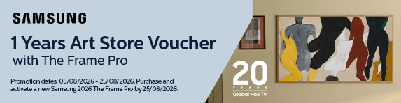 Samsung - 1 Years Art Store Voucher with The Frame Pro - 25.08.2026