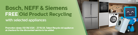 BSH - Free Recycling with Selected Appliances - 27.10.2026