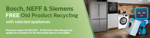 BSH - Free Recycling with Selected Appliances - 31.08.2026