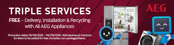 [HP]AEG - Free Triple Services with all Appliances - 08.09.2026