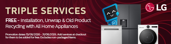 [HP]LG - Free Triple Services with selected LG Appliances - 31.08.2026