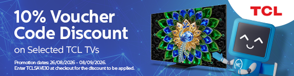 TCL - 10% voucher code on selected TVs - 01.09.2026