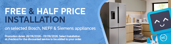 [HP]BSH - Free and Half Price Installation on Selected Appliances - 01.09.2026