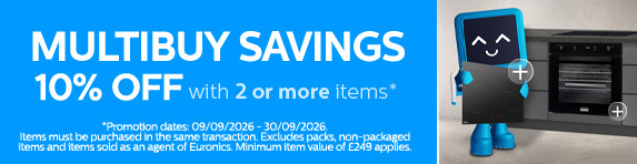 ME - 10% Multibuy Discount on 2 or more Appliances - 30.09.2026