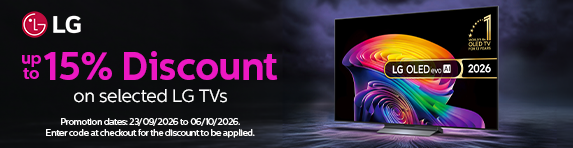LG - Up to 15% Discount on Selected TVs - 06.10.2026