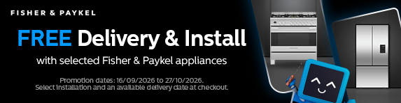 Fisher & Paykel - Free Delivery and Installation with Selected Appliances - 27.10.2026