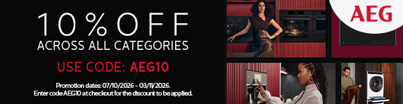 AEG - 10% Discount on All Appliances - 03.11.2026