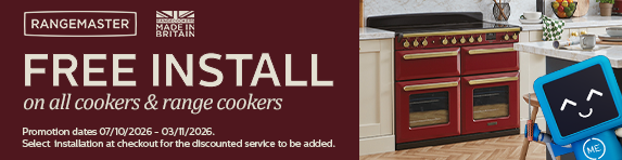 Rangemaster - Free Installation on all Cookers and Range Cookers - 03.11.2026