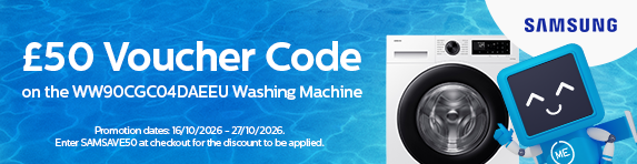 [HP]Samsung - ?50 Voucher Code on the WW90CGC04DAEEU Washing Machine - 27.10.2026