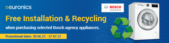 Bosch - Free Installation and Recycling - 27.07.2021