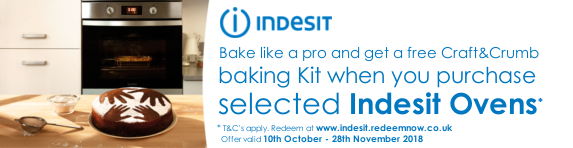 Indesit Free Baking Kit 10.10-28.11.2018