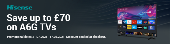 Save up to ?70 on A6G TVs