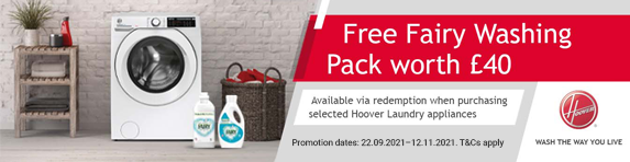 Hoover - Free Detergent on Laundry Models - 12.11.2021