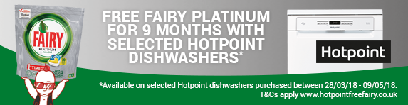 Hotpoint Free Fairy for 9 Months Promotion