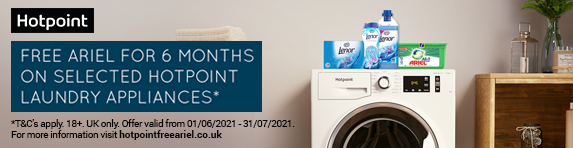 Hotpoint - Free Ariel for 6 months - 31.07.2021