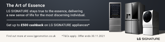LG - Up to ?500 Cashback on Signature - 30.11.2021