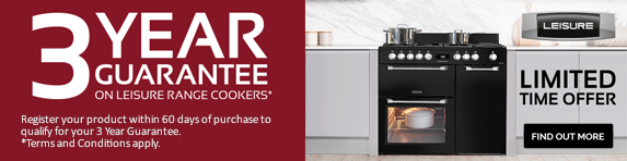 Leisure 3 Year Guarantee Promotion 01.04.2019 - 31.03.2020