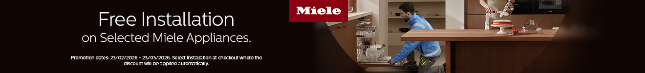 Miele - Free Installation on selected Appliances - 23.03.2026