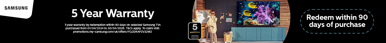 Samsung - 5 Year Warranty CE - 30.04.2026