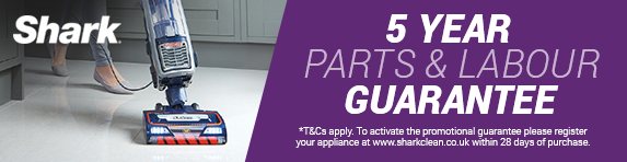 Shark - 5 year guarantee - 31.12.2021