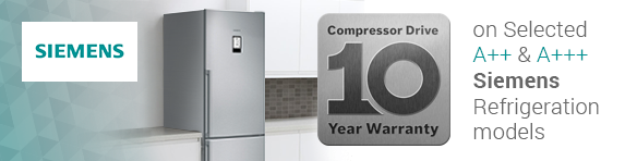 Siemens 10 Year Compressor Warranty - 31.01.2019