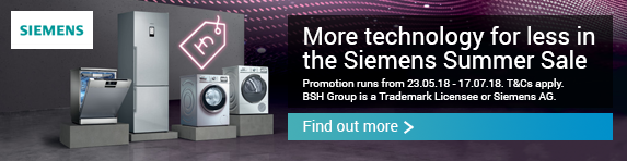 SIEMENS Summer Sale 23.05.2018 - 17.07.2018