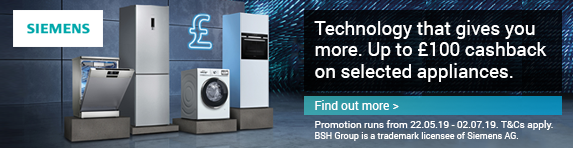 Siemens May Cashback 22.05.2019 - 02.07.2019