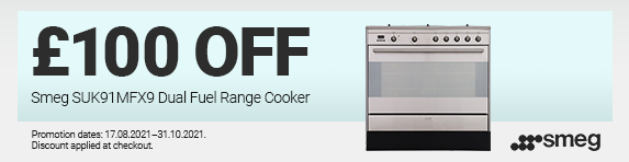 Smeg - ?100 discount SUK91MX9 - 31.10.2021
