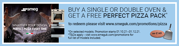 Smeg - free Perfect Pizza Pack with Ovens - 31.12.2021