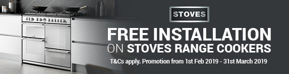 Free Installation on Stoves Range Cookers