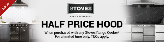 STOVES - 50% off all hoods with a Range Cooker - 30.06.2021