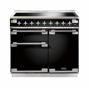 Rangemaster ELS100EIGB 100cm Induction Range Cooker Elise Gloss Black / Brushed Nickel, A Rated