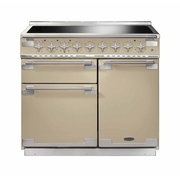 Rangemaster ELS100EICR 100cm Induction Range Cooker Elise Cream / Brushed Nickel, A Rated
