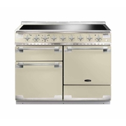 Rangemaster ELS110EICR 110cm Induction Range Cooker Elise Cream / Brushed Nickel, A Rated