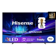 Hisense 100E78QTUK PRO 100 QLED Smart Television, 4K Ultra HD, Black, E Rated