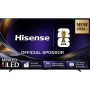 Hisense 100U7STUK PRO 100 ULED Mini LED Smart Television, 4K Ultra HD, Grey, D Rated