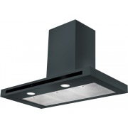 Rangemaster HLTHDS90SL 90cm Chimney Cooker Hood Hi Lite Flat Slate Grey, B Rated