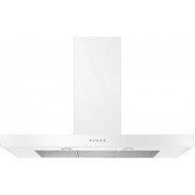 Rangemaster UNBHDS110WH 110cm Chimney Cooker Hood Flat White, B Rated